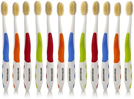Mouth Watchers Antibacterial Silver Toothbrush 12-pack