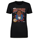500 LEVEL Jalen Williams Oklahoma City Thunder Caricature Shirt for Women (Black, XX-Large)