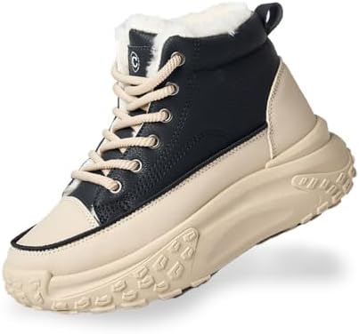 Platform Winter Shoes for Women,Warm Casual Sneakers,Lightweight ...