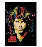RUIYANMQ Rompecabezas 1000 Piezas Jim Morrison y The Doors Póster Abstracto Vintage Arte de Pared para Juguetes Educativos Regalos Creativos Juegos Familiares Vk4Zs