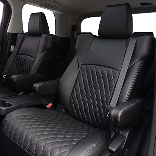 C-HR シートカバー (エリーゼ、ブラック)【 品番:2001 】ZYX10系 ハイブリット、2016年 12月~、トヨタ、1台分セット 車シートカバー オートウェア 車種別専用設計