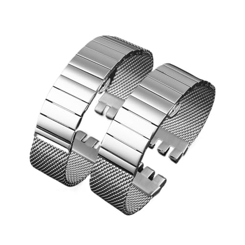 Bracelet acier de précision Swatch YCS443G interface concave convexe