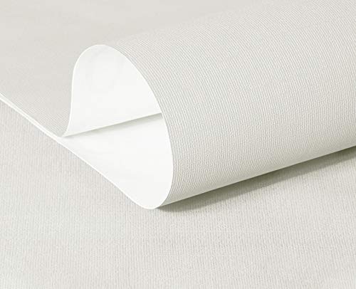 10 m x 60 cm Tapeten einfarbig Uni Pastellfarben weiß hell 3000-S Art. 3105 selbstklebend Verschiedene Trendfarben Tapete Folie abwischbar Cover