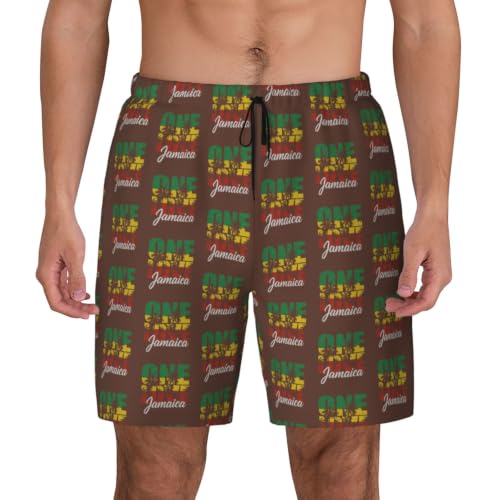 Bañador para hombre One Love Jamai de verano playa casual con bolsillos cómodos