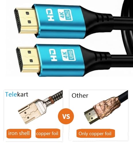 Image of Combo VGA to HDMI Adapter with 4k 1.5M HDMI Cable | Unidirectional (VGA to HDMI Only) | 1080P Full HD Converter for Laptop /PC to Monitor /Projector /TV Compatible | 6 Months Warranty