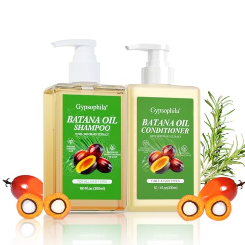 Gypsophila Batana Oil Shampoo and Conditioner Set