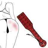 BDSM Bondage Paddel Erotik Sex Paddel inkl Leder Flogger Peitsche Cosplay Sexspielzeug Paddel für...