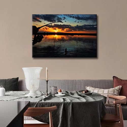 Toile de grande taille paysage panoramique pour décoration intérieure