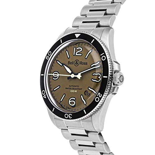 Bell & Ross Br-V2-92 Mechanical(Automatic) Green Dial Watch Brv292-Mka-St/Sst (Pre-Owned) #TOP2