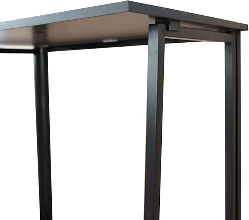 Miniatura 5 de Escritorio plegable pequeño para computadora para espacios pequeños de 31.5 pulgadas, escritorio de computadora que ahorra espacio, mesa plegable