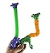 Set of 4 Cute Giraffe Neck Pull and Pop Snap Animal Expanding Flexible Accordion Tube Toy - Free Play - Open Ended Fidget Toy (Set of All 4 Colors)