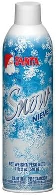 18 Ounce White Spray Snow -- Case of 12