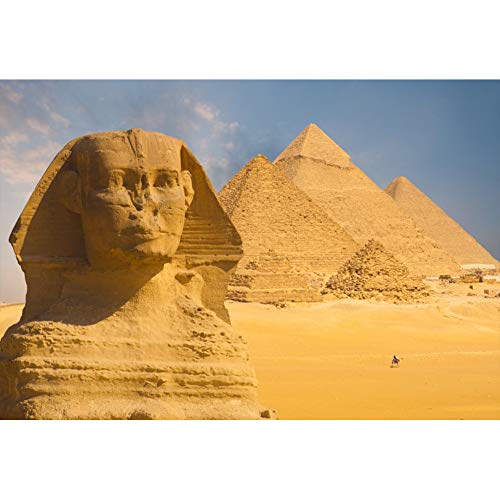 Yeele 10x6.5ft Egyptian Pyramids Backdrop for Photography Ancient Egypt Sphinx African Desert Background Adults Kids Travel Banner Decoration Photo Booth Shoot Vinyl Studio Props