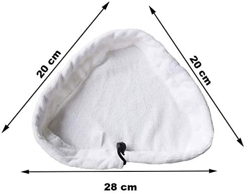 Microfibre Cloths Universal Cleaning Pads compatible with X5 and Vax S2 Steam Mops (Pack of 3)