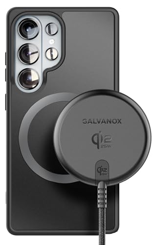Galvanox 25W Magnetic Wireless Charger for Samsung, Qi2.2 Certified [Compatible with MagSafe]...