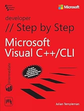 Microsoft Visual C++ CLI Step By Step : Buy Online at Best Price in KSA ...