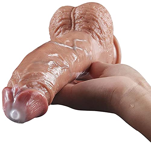 KYECOCO 23 cm Pęñệ Jụgụętè Sềxụãl Bàràto para Hombre Añàlẹs Puṋtồ Ġ Rễǎliştḯcọ XXL Cộñsolãdồres Rèãlîstãs para Mujer con Vẹntọsá Replica de Pęñệ Ánấl Cọnşólådõr Sềxụãl para Mujeres Rèãlîstãs