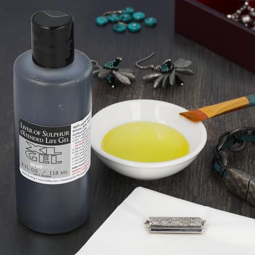 Gel de larga duración Beadsmith XL para acabado de pátina en metales 7