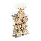 Creative Co-Op Approximately 3' H Handmade Dried Natural Palm Leaf Artichoke in Bag (Contains 13 Pieces) (DF2242)