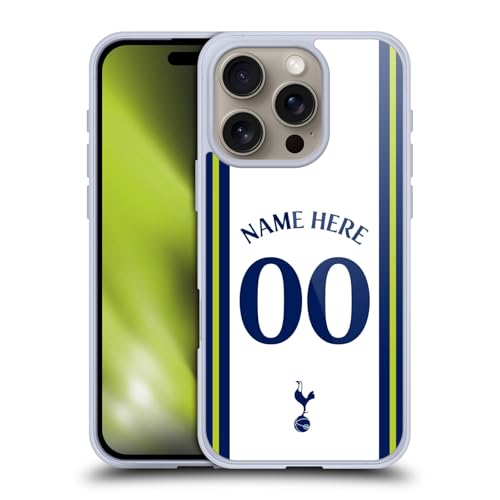 Coque iPhone 16 Pro Tottenham Hotspur personnalisable en gel