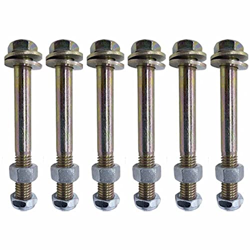 Replacement for 6Pk Deck Wheel Bolt for Hustler 781708 CS .500-13X4.25 Fastrak Raptor Super Z