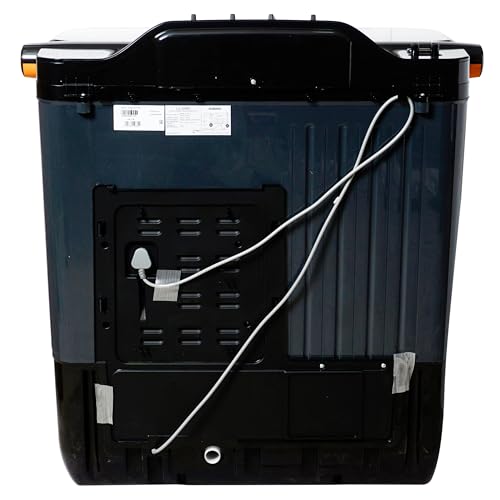 Image of Lloyd Havells Elante Pluss 12 Kg 5 Star Semi-Automatic Top Load Washing Machine (GLWS125EPHVG Dark Grey Tub With Orange Lids)