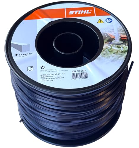 Stihl Square Black 3.3 mm 140 m Mowing Line