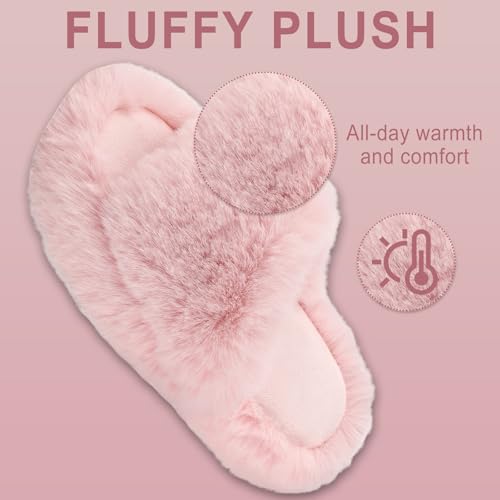 Chaussons pour filles à bout ouvert en mousse à mémoire de forme - 2