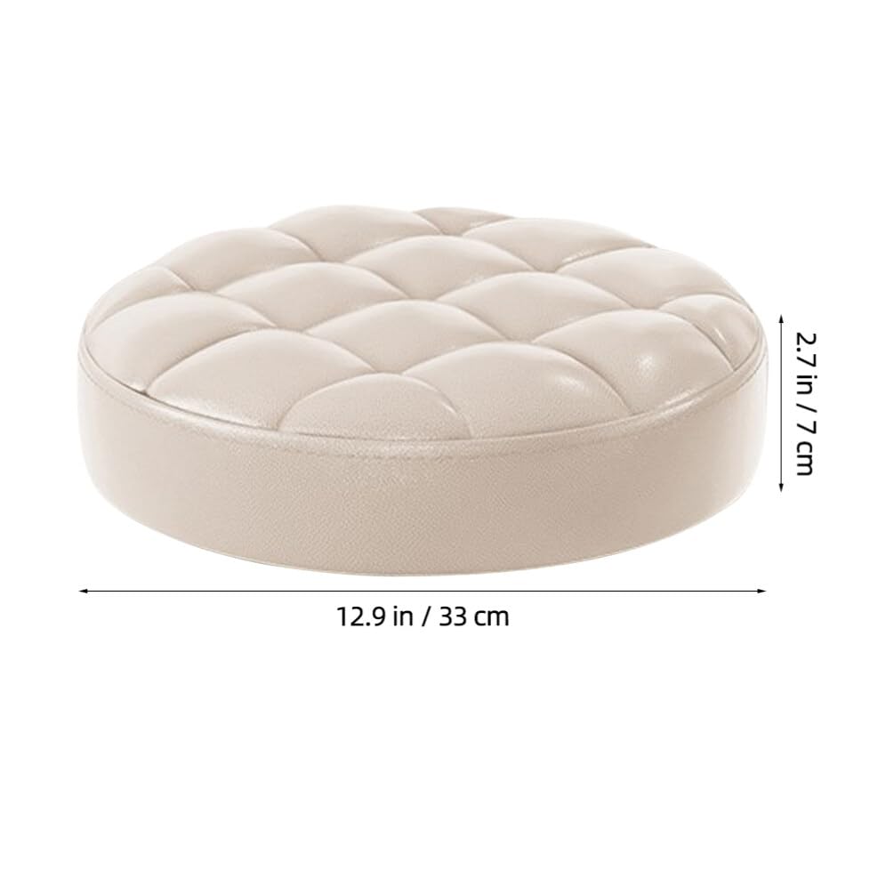 Ciieeo Cojín para Taburete De Bar Cojines De Asiento Acolchados Redondos Fundas De Asiento De Repuesto para Sillas Fundas para Taburetes 13 Pulgadas Solo Un Cojín