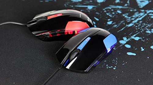 Image of E-Blue Cobra JR 1600 DPI Ergonomic Gaming LED Mouse (Blue)