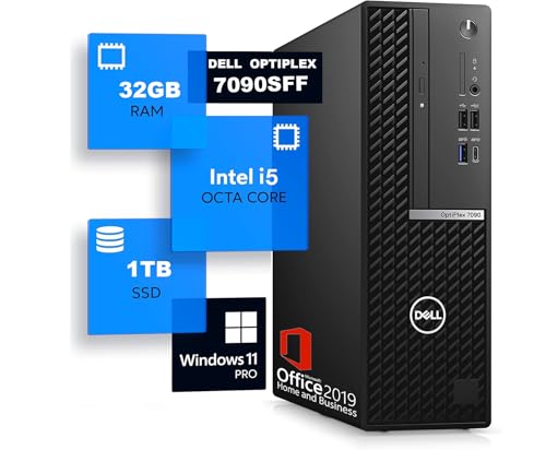 yςݕiz DELL OptiPlex 5090/7090SFF 10 i5  32GB / SSD:1TB/Windows11 Pro/MS Office2019/USB3.1/Type-C/DVDȂ/4KHDRΉ/DP/WIFIEB