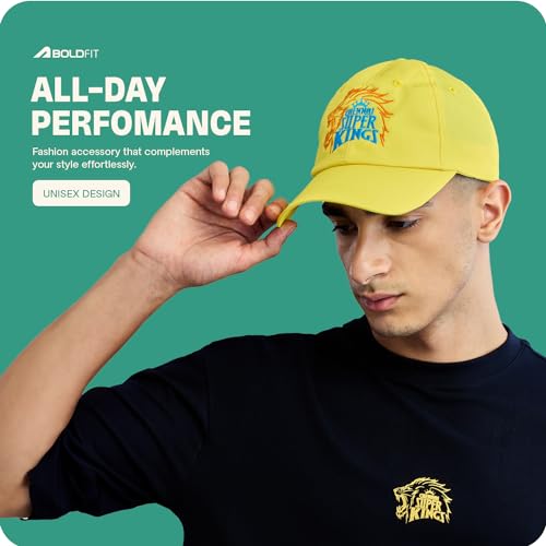 Image of Boldfit Caps for Men Original Caps for Women Lightweight Sports Cap for Sun Protection Breathable Outdoor Hat for Running, Gym, Hiking & Everyday Wear Comfortable Adjustable Cap for All Ages