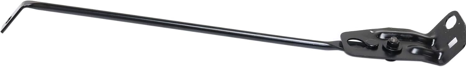 Compatible with 09-17 Traverse V6 Front Fender Brace Support Bracket Black Steel Driver Side