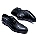 Man's Dress Shoes Oxford Shoes Formal Dress Shoes for Men Business Derby Comfortable Shoes Black Size 11.5