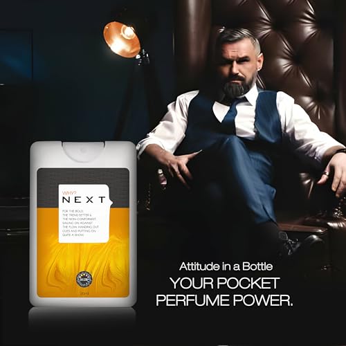 Image of Next Care Why No Gas Pocket Perfume, 20ml perfume Body Spray Small Pocket Deo For Unisex - Musk