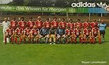  Mannschaftskarte Bayer 04 Leverkusen (1983)