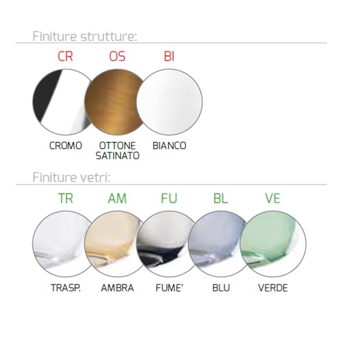 Lámpara colgante Kona para solucionar falta de luz con cristal verde relajante 2