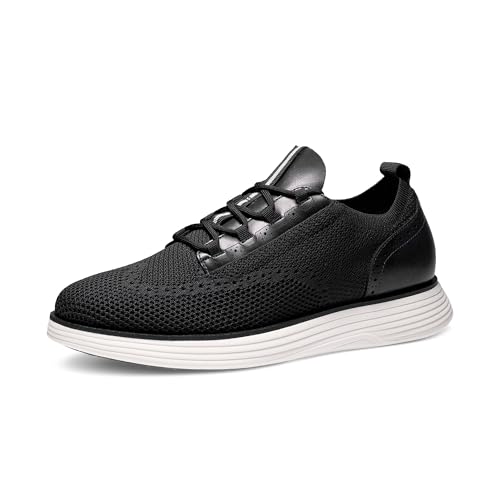 Bruno Marc Men's Oxfords - Classic Comfort,Size 13,Black Mesh,SBOX2414M