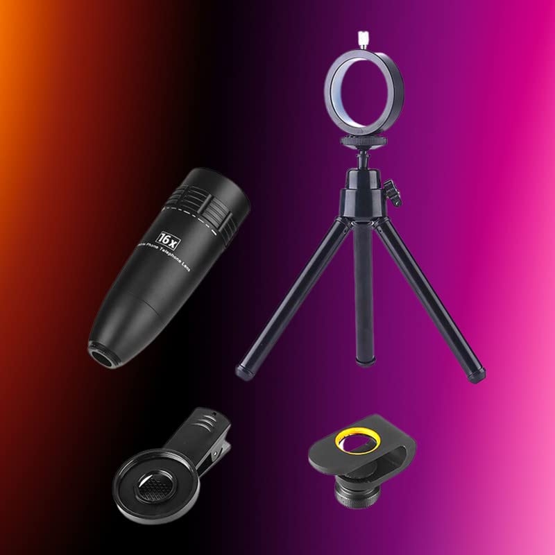Image of Lapras ( LIMITED STOCK HD Optical Zoom 16x Mobile Telephoto Lens Kit Dual Focus Magnification for Adult Outdoor Telescope HD High Power Telescope Gadget for all Smartphones