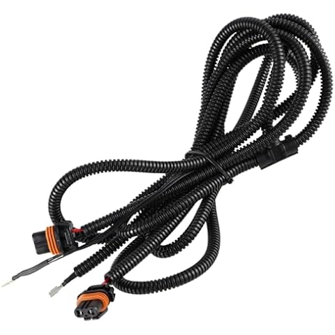 HIMARKLIF Fog Light Wiring Harness Kit Replacement with Instructions, Fog Lamp Wiring Harness Compatible with Chevrolet Silverado 1500 2500 2003-2006 (2007 Classic) Cover