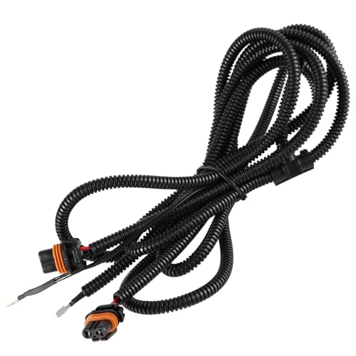 HIMARKLIF Fog Light Wiring Harness Kit Replacement with Instructions, Fog Lamp Wiring Harness Compatible with Chevrolet Silverado 1500 2500 2003-2006 (2007 Classic)