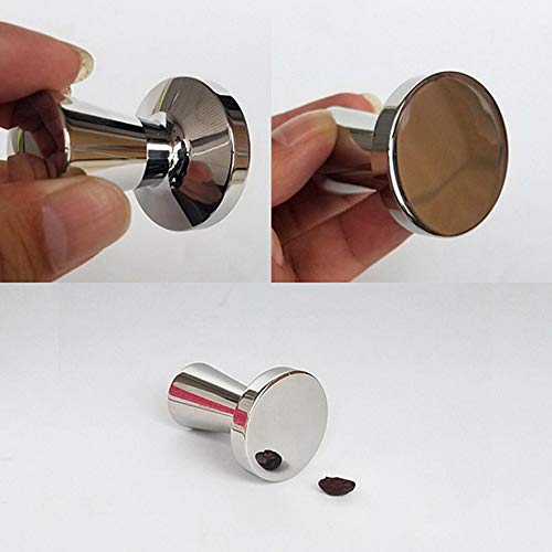 DECDEAL Martelo de café em pó de núcleo sólido de aço inoxidável em pó Martelos de café compatíveis