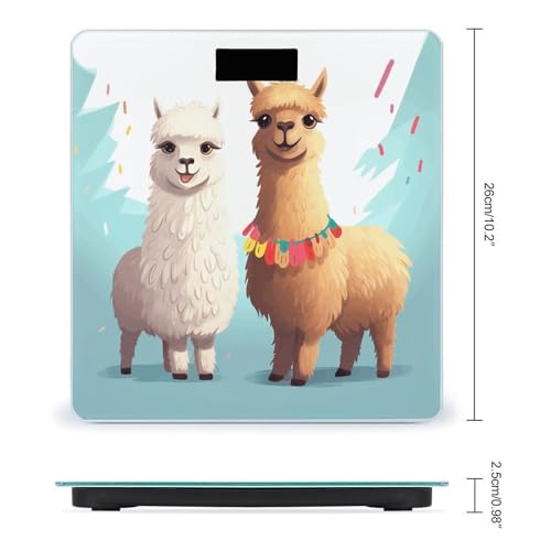 Balanza de Baño Digital Precisa Llama Alpaca 400 lb miniatura 2