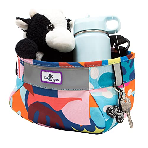 image for Po Campo Kids Bicycle Basket – Whoosh Bike Basket – Front Frame Ha