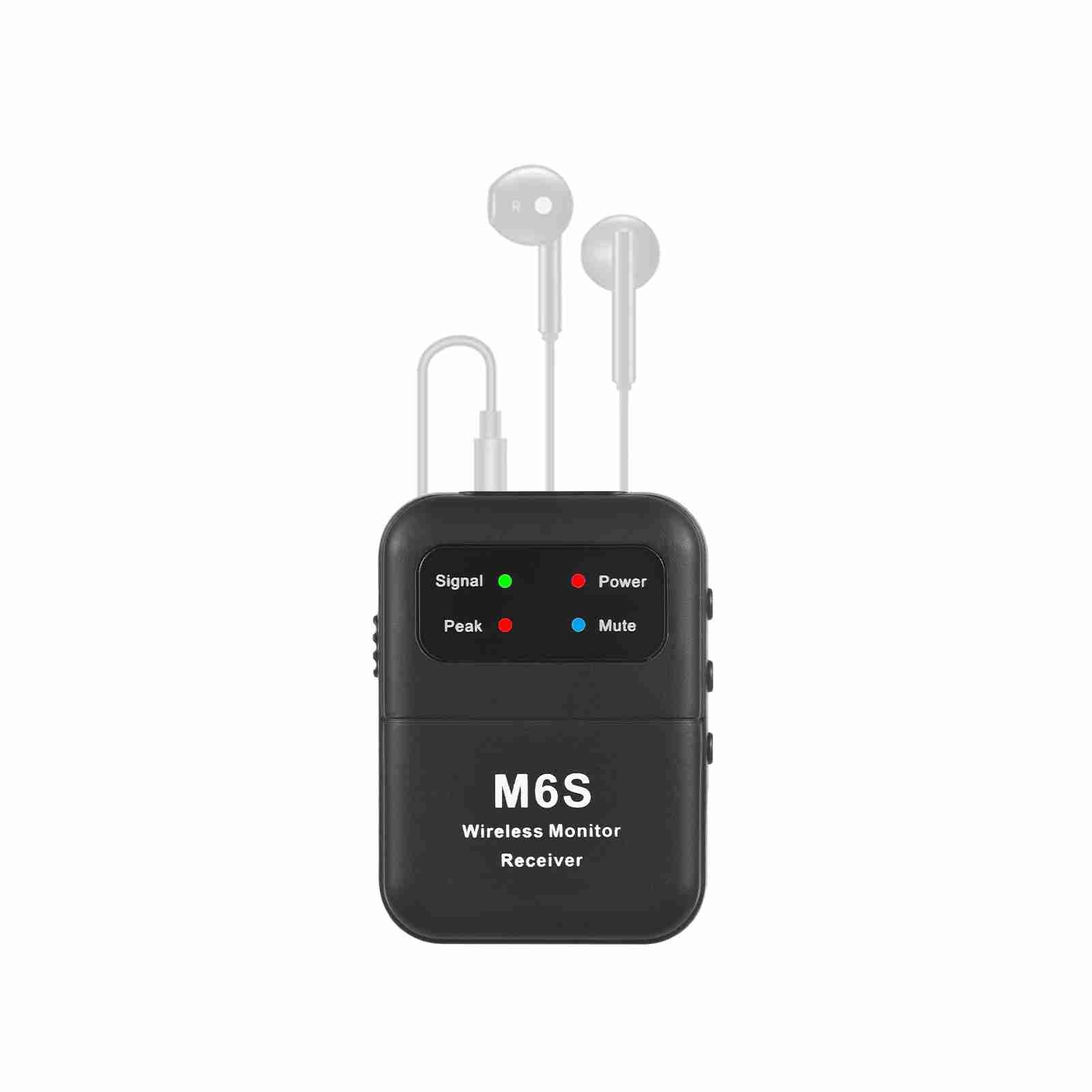 Septpenta in Ear Monitor con Tipo di Monitor da Palco, Suono Ad Alta Definizione, Studio per Spettacoli Dal Vivo, Prove con la Band (Ricevitore singolo)
