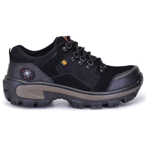 Loja Produto Tênis 18 Tênis Masculino De Couro Legítimo Solado Costurado Resistente Ant...