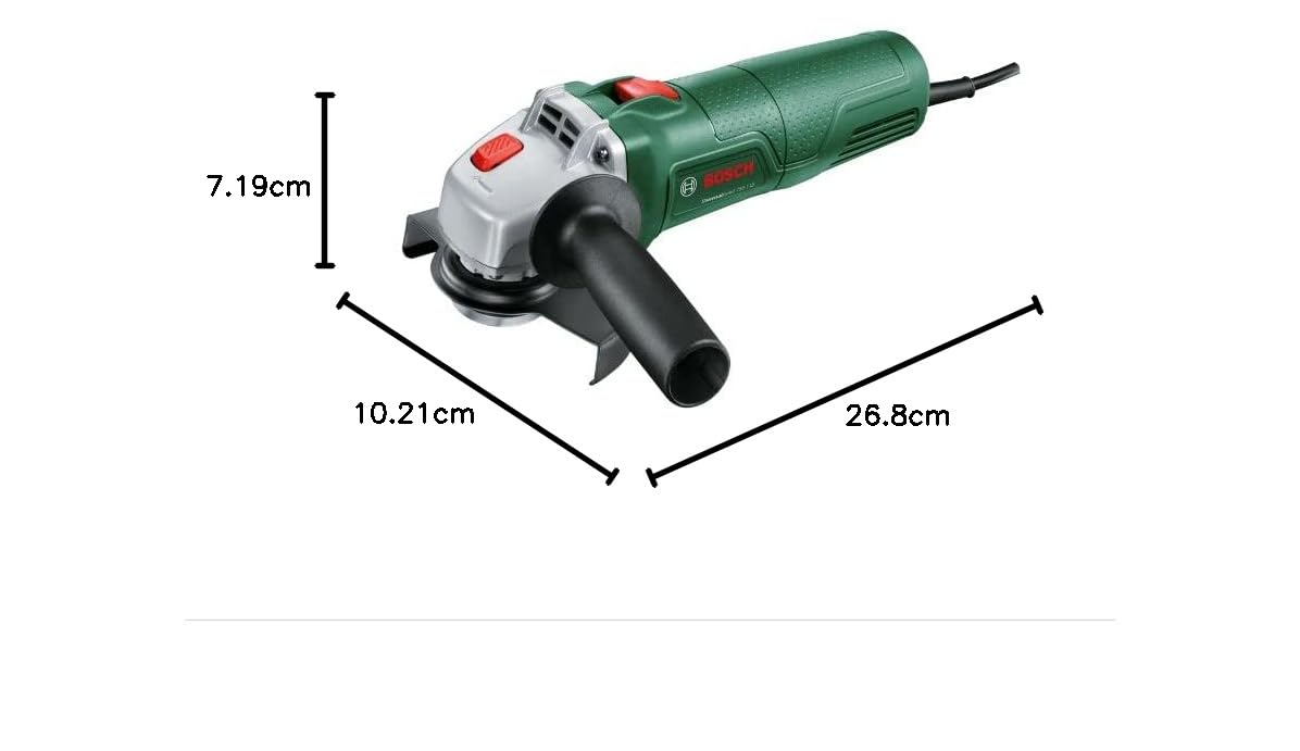 Bosch Minismerigliatrice angolare UniversalGrind 750-115 (750 W; per smerigliatura, taglio, spazzolatura e levigatura; in confezione di cartone)