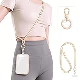 【Design élégant et amovible en forme d'anneau d'amour】 – La double boucle de serrage amovible est facile à utiliser et s'adapte à toutes les situations, que ce soit pour faire du shopping, voyager ou pendant vos loisirs. 【Votre protection anti-perte fiable】 – Ne craignez plus jamais de faire tomber ou de perdre votre smartphone ! La sangle offre un maintien sûr lorsque vous prenez des photos, faites du vélo, passez des appels ou vous trouvez dans une foule.