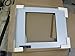 Hoffman PDWTL96PC Window Door, Upper Front, Steel, Fits 1800 mm x 600 mm PC, Light Gray