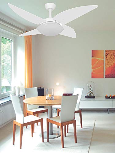 Ventilador de Teto 4 Pás Uno 220V Ventax, 60361, Branco